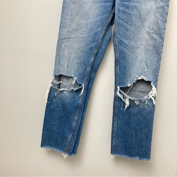 Abercrombie Zoe Straight Ankle Jeans - Picture 3 of 5